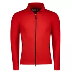 Hakro Fleece Jacke ECO 846 rot